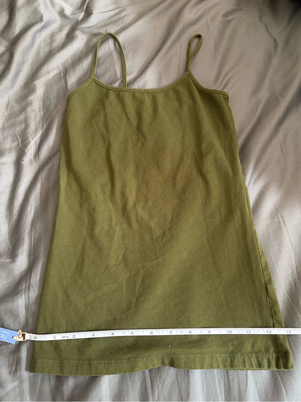 NoBoundaries Cami/Tank Top Green - Picture 1 of 4